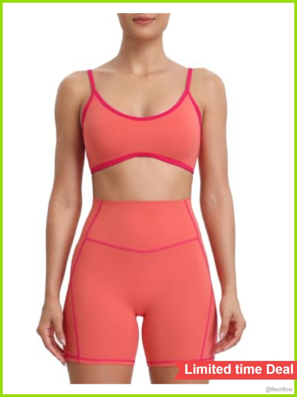 Wire-Free Backless Strappy Sports Bra with Removable Pads